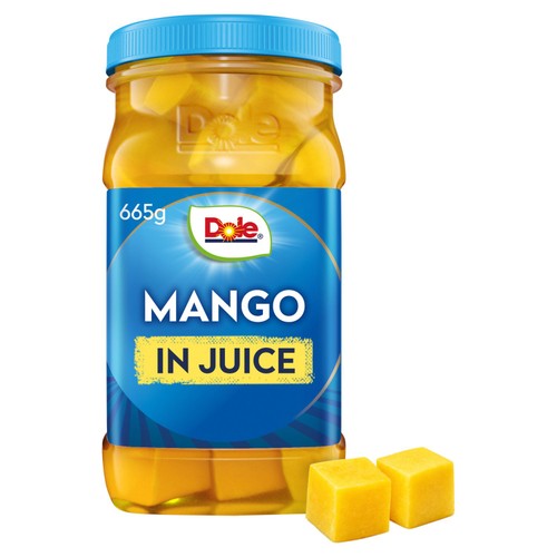 Dole Mango in Juice Jar