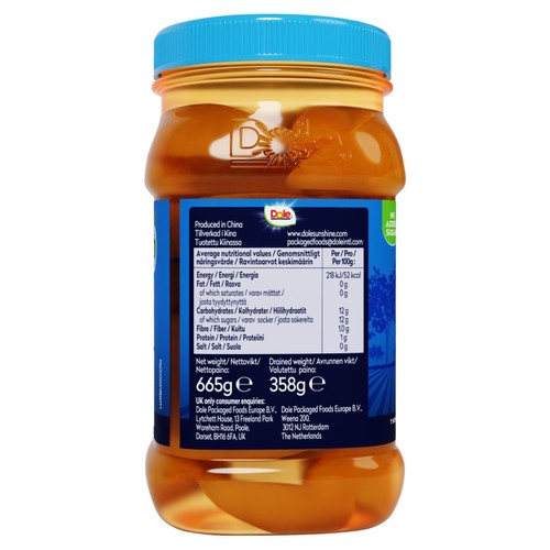 Dole Peach in Juice Jar thumbnail 2