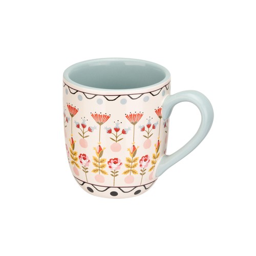 Cath Kidston Painted Table Breakfast Mug Blue thumbnail 2