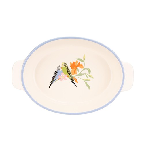 Cath Kidston Painted Table Ceramic Oval Roasting Dish 28cm thumbnail 3