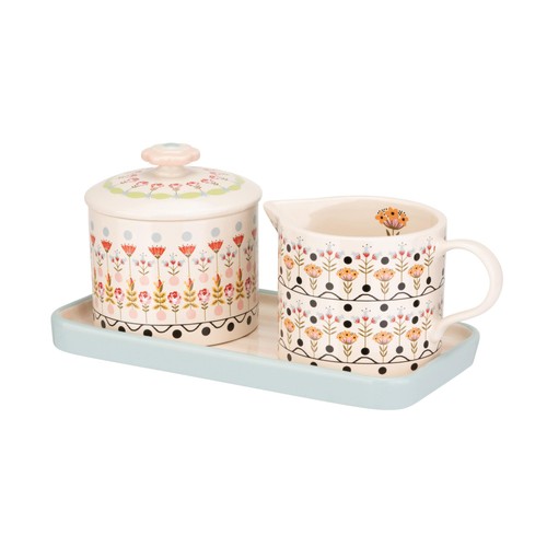 Cath Kidston Painted Table Ceramic Sugar & Milk Jug Set thumbnail 3