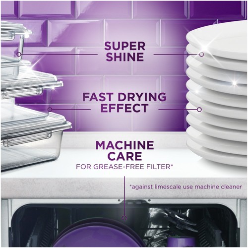 Fairy 30 Minute Miracle Dishwasher Tablets 60ct thumbnail 5