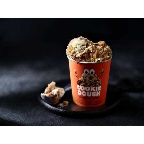 M&S Cookie Dough Loaded Ice Cream thumbnail 2
