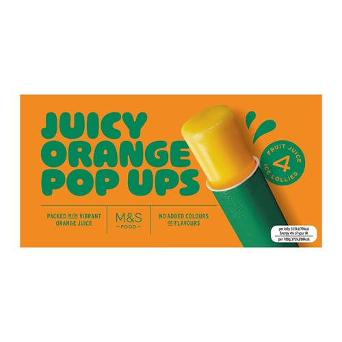 M&S 4 Juicy Orange Pop Ups thumbnail 3