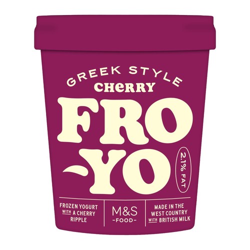 M&S Greek Style Cherry Fro-Yo thumbnail 2