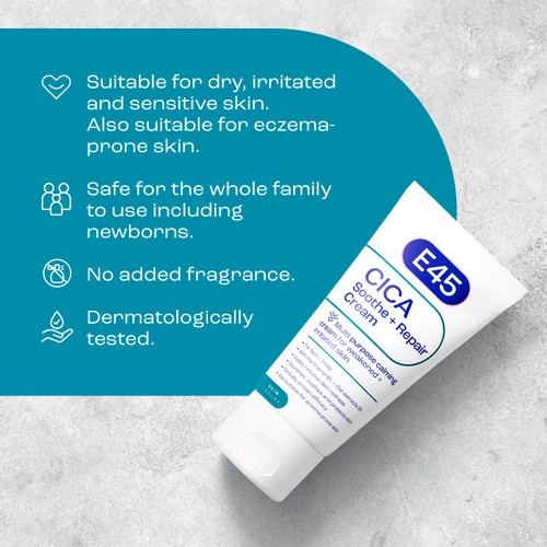 E45 Cica Soothe & Repair Cream  thumbnail 2