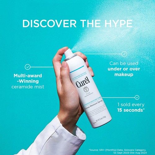 Curel Deep Moisture Spray for Dry, Sensitive Skin thumbnail 6