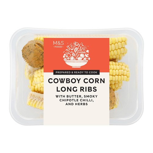 M&S Ready to Microwave Sweetcorn Ribs