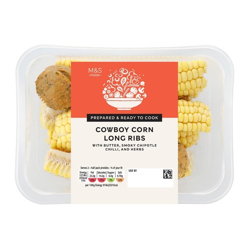 M&S Ready to Microwave Sweetcorn Ribs thumbnail 2