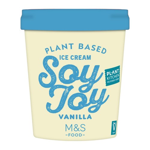 M&S Plant Kitchen Vanilla Soy Joy Ice Cream