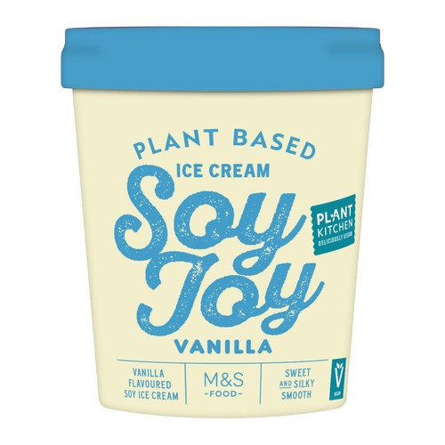 M&S Plant Kitchen Vanilla Soy Joy Ice Cream thumbnail 2