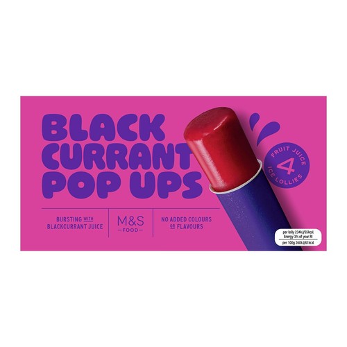 M&S 4 Blackcurrant Pop Ups thumbnail 2