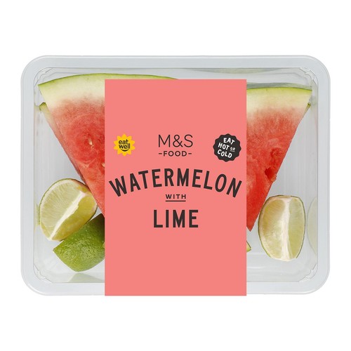 M&S Watermelon Wedges With Lime