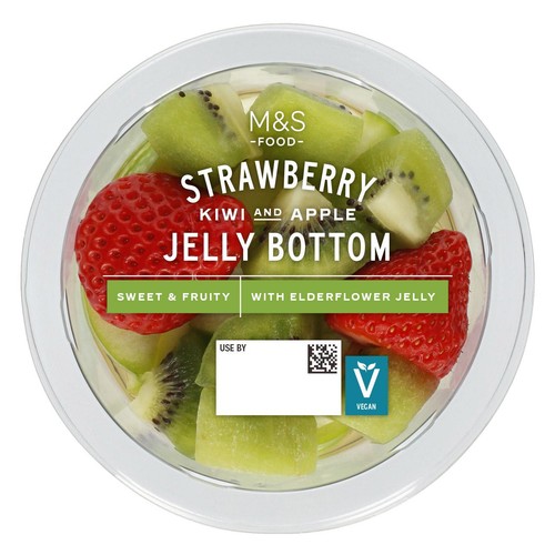 M&S Strawberry, Kiwi & Apple Jelly Bottom thumbnail 2