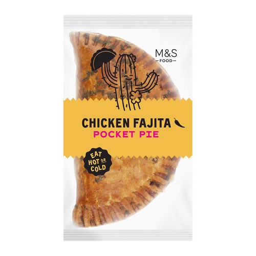 M&S Chicken Fajita Pocket Pie
