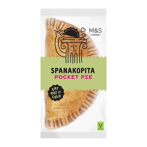 M&S Spanakopita Pocket Pie