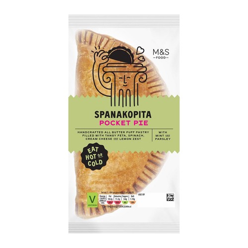 M&S Spanakopita Pocket Pie thumbnail 2