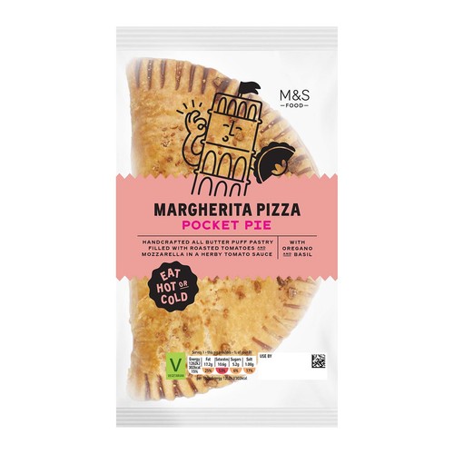 M&S Margherita Pizza Pocket Pie thumbnail 2
