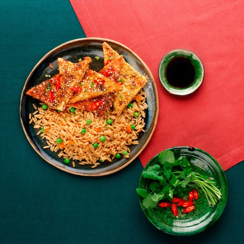 Tilda Microwave Chinese Special Fried Long Grain Rice thumbnail 6