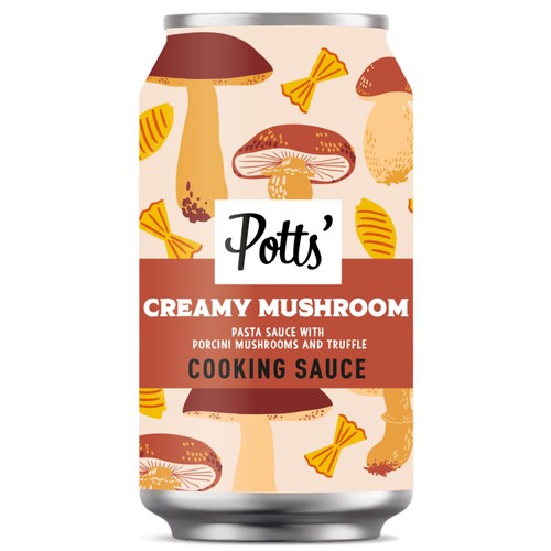 Potts Creamy Mushroom Sauce
