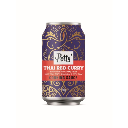 Potts Thai Red Curry Sauce