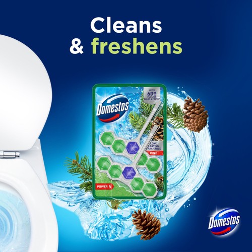 Domestos Rim Block Pine thumbnail 3