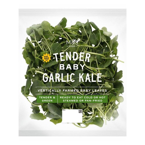 M&S Baby Garlic Kale thumbnail 2