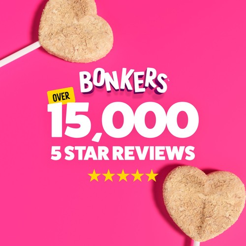 BONKERS Purrpops Freeze Dried Tuna Flavoured Lollipop Cat Treats thumbnail 5