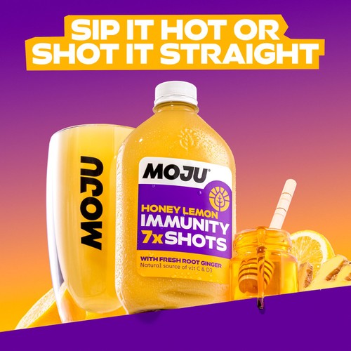 Moju Honey Lemon Dosing Bottle 7x Shots thumbnail 4