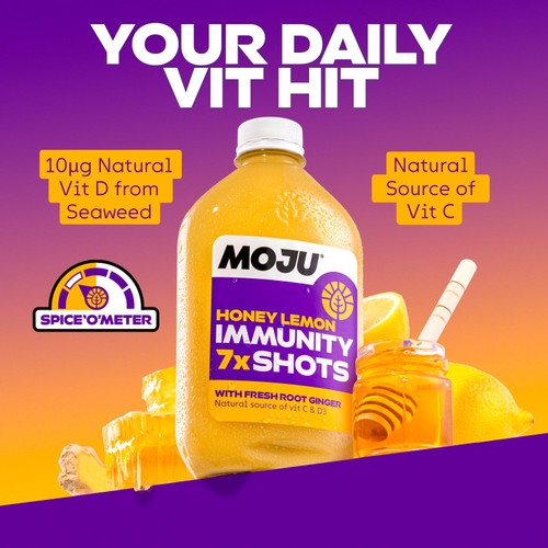 Moju Honey Lemon Dosing Bottle 7x Shots thumbnail 7