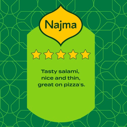 Najma Turkey Salami Slices thumbnail 4