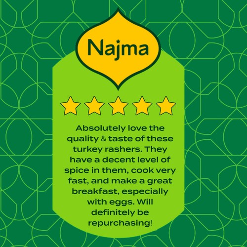 Najma Spicy Turkey Rashers thumbnail 4