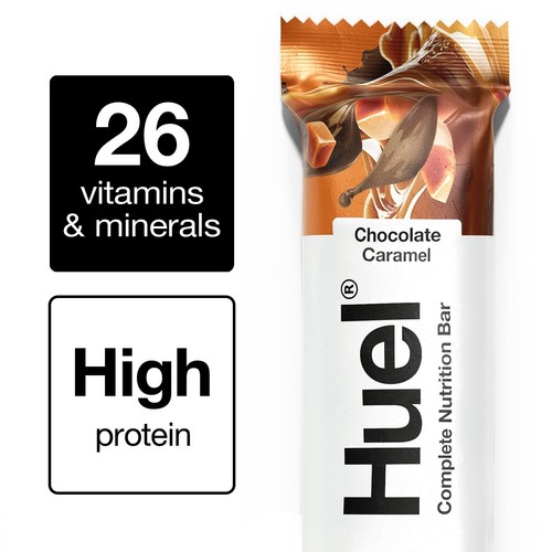 Huel Chocolate Caramel High Protein Complete Nutrition Bar thumbnail 2