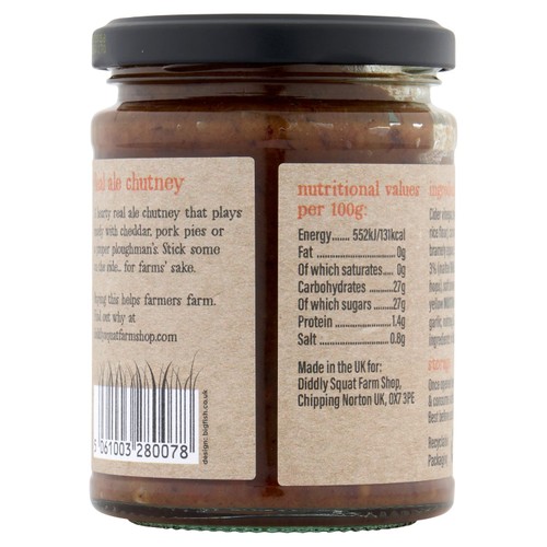 Diddly Squat Farm Real Ale Chutney thumbnail 3