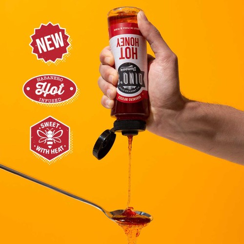 Dino's Famous Hot Honey Habanero Infused thumbnail 3