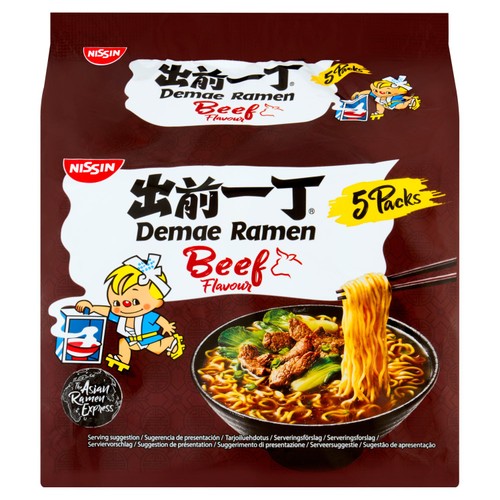 Nissin Demae Ramen Beef Multipack