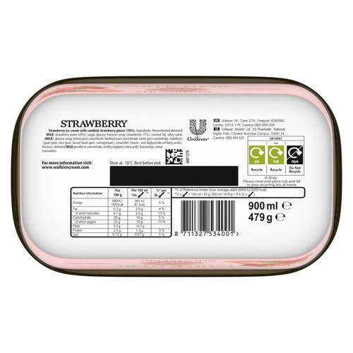 Carte D'Or Delightful Strawberry Ice Cream Tub thumbnail 5