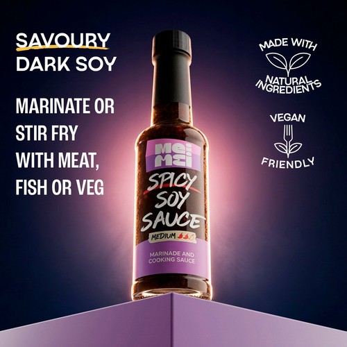 Mei Mei Spicy Dark Soy Stir Fry Sauce thumbnail 2