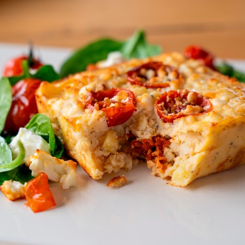 Higgidy Greek Feta & Marinated Tomato Frittata thumbnail 2