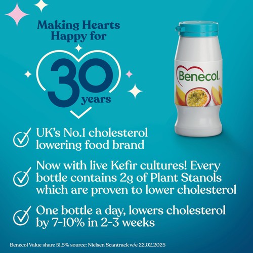 Benecol Yogurt Drink Mango & Passionfruit Kefir thumbnail 2