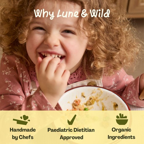 Lune & Wild Handmade Squash Macaroni Cheese Toddler Meal 1-4 years thumbnail 3