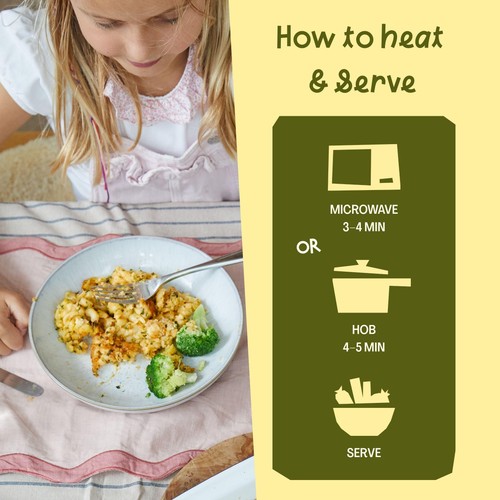 Lune & Wild Handmade Squash Macaroni Cheese Toddler Meal 1-4 years thumbnail 5