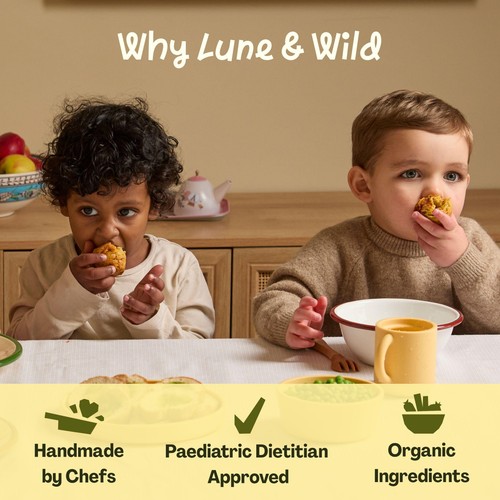 Lune & Wild Handmade Blueberry & Banana Muffins 9+ months thumbnail 3