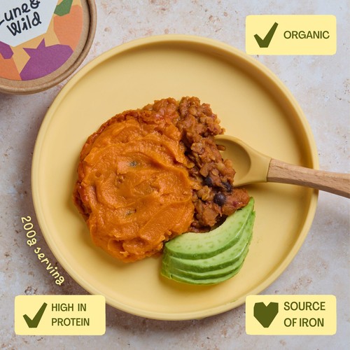 Lune & Wild Handmade Mexican Bean Chilli Toddler Meal 1-4 years thumbnail 2