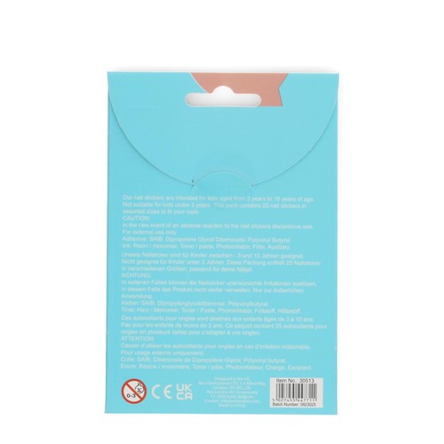 Rex London Childrens Nail Stickers Sunny Sausage Dog thumbnail 3