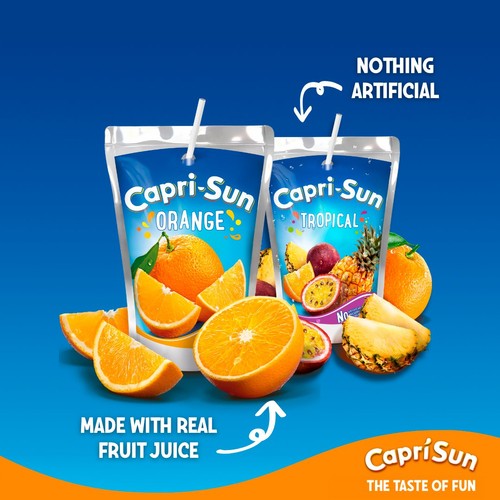 Capri Sun Tropical Party Pack Kids Juice Drink thumbnail 2