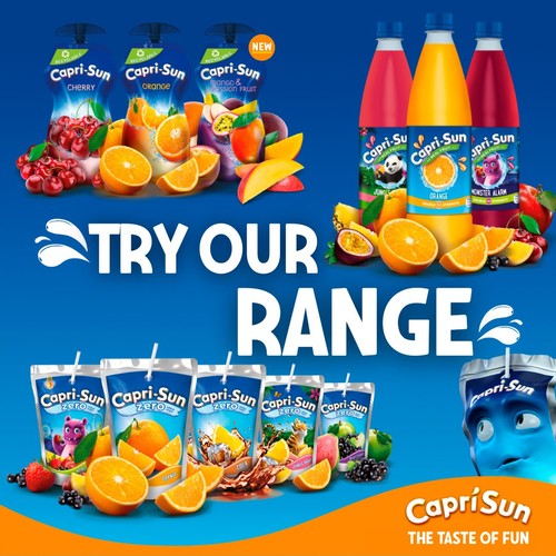 Capri Sun Tropical Party Pack Kids Juice Drink thumbnail 3