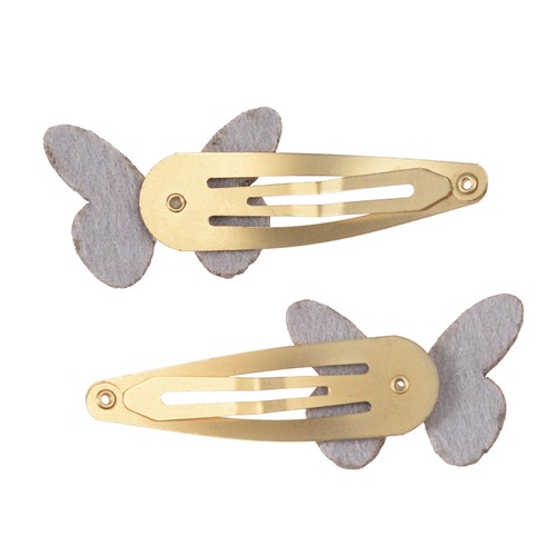 Rex London Glitter Butterfly Hair Clips thumbnail 3