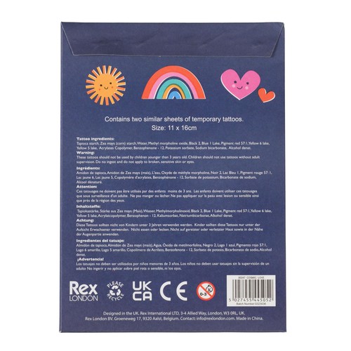 Rex London Cosmic Love Temporary Tattoos thumbnail 3