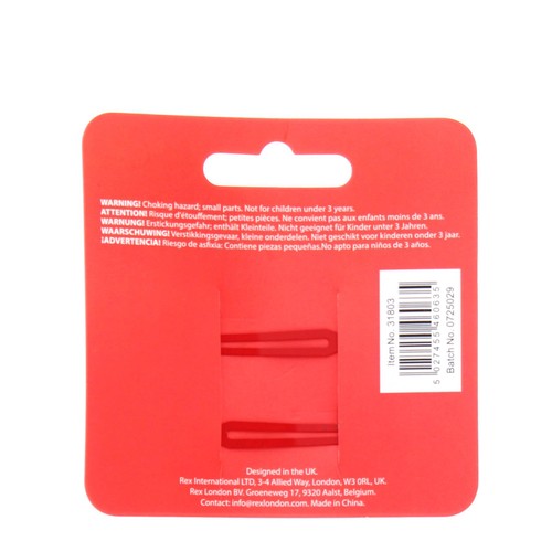 Rex London Glitter Hair Clips Cherry thumbnail 3